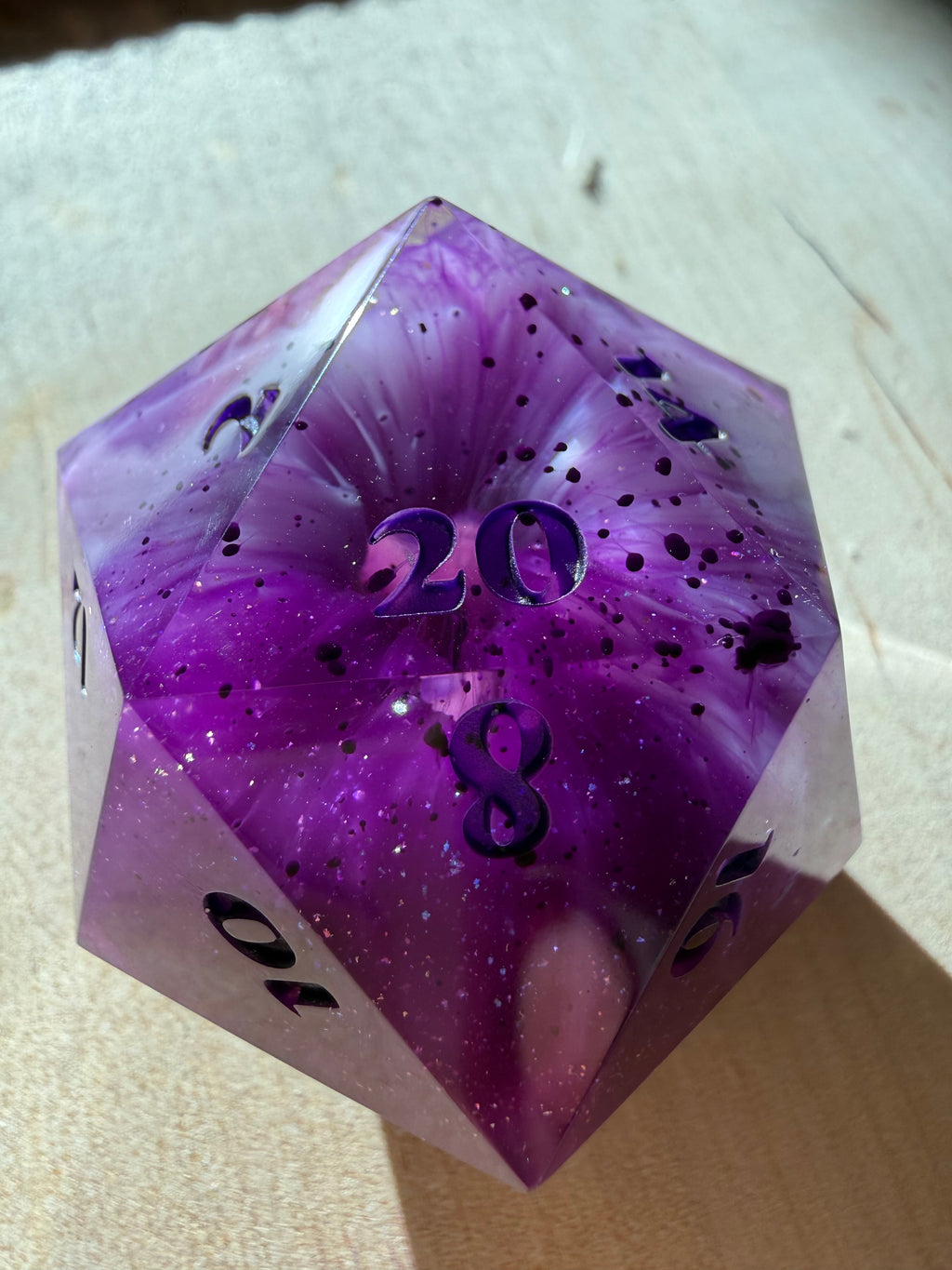 Purple Blackhole D20