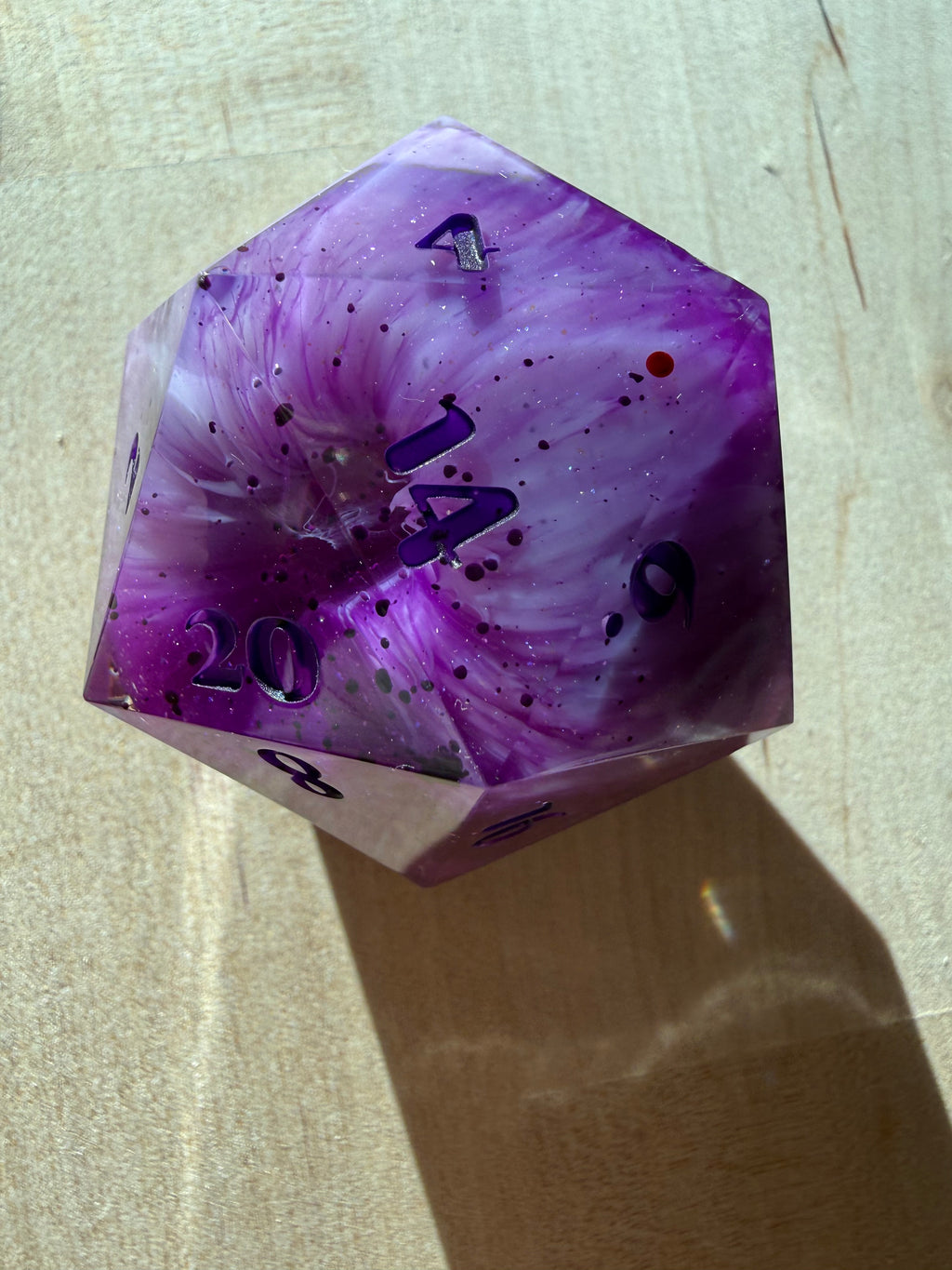 Purple Blackhole D20